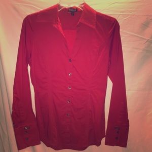 Women Red Shirt Express Semi-New